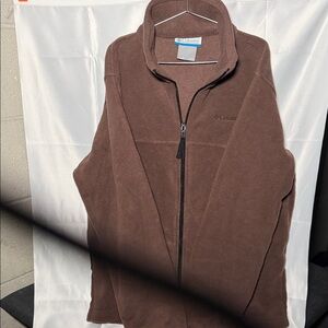Columbia Chocolate Fleece Jacket. NWOT